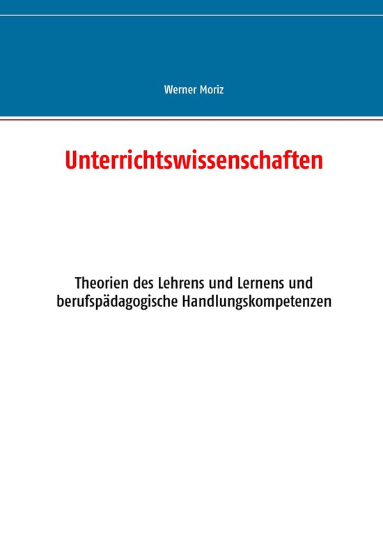 Unterrichtswissenschaften - cover