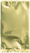 Plastiek Zakken Goud 9.5x16cm Gemetalliseerd en Sealbaar (100 stuks)