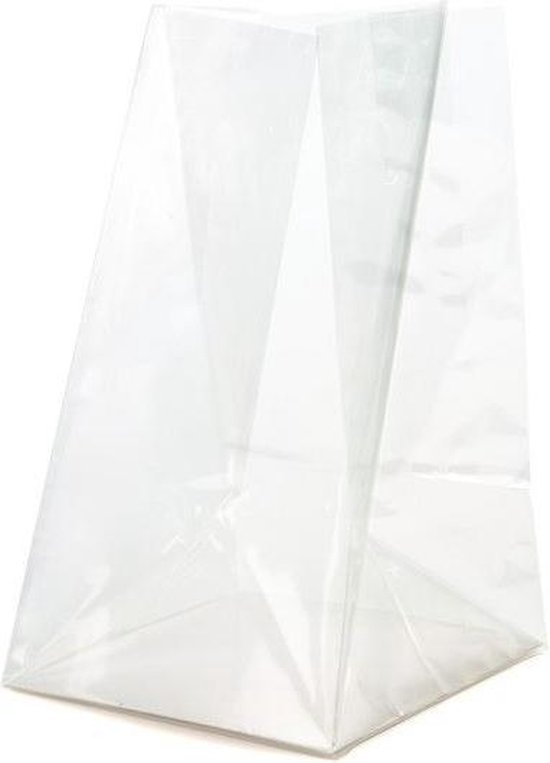 Sacs à fond bloc 10.2x10.2x17.8cm avec carte papier (100 pièces) [FGPBH9]