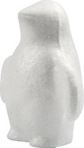 Pinguïn. wit. H: 15.5 cm. 1 stuk
