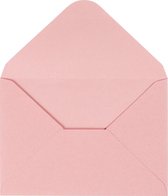 Envelop, afmeting envelop 11,5x16 cm, 110 , lichtrood, 10 stuk/ 1 doos