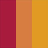 Ensemble de marqueurs Plus Color, trait: 1-2 mm, L: 14,5 cm, rouge cramoisi, citrouille, soleil jaune, 3pièces, 5,5 ml