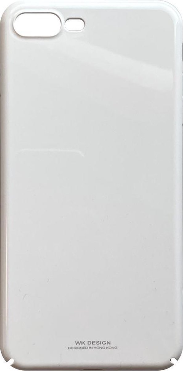 WK Design - Hardcase hoesje geschikt voor iPhone 7 Plus / 8 Plus - Wit