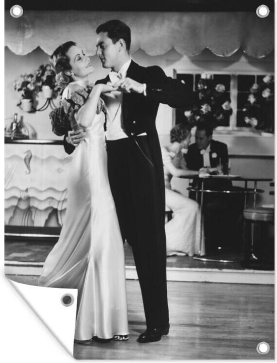 Déconnecter la toile lâche affiche de jardin de valse