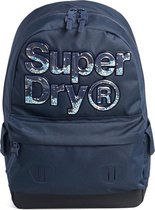 Superdry Montana Stripe Aqua Star Backpack Dark Navy