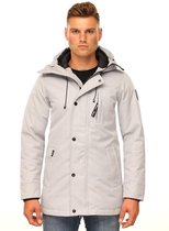 Versano Thomas N Parka Heren Winterjas L - Grijs