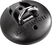 Kryptonite Stronghold Grond-/Wandanker – Permanent Vergrendelpunt – Muuranker Motor/Fiets ART-4 – Stalen Beugel – 16 mm – Zwart/zilver