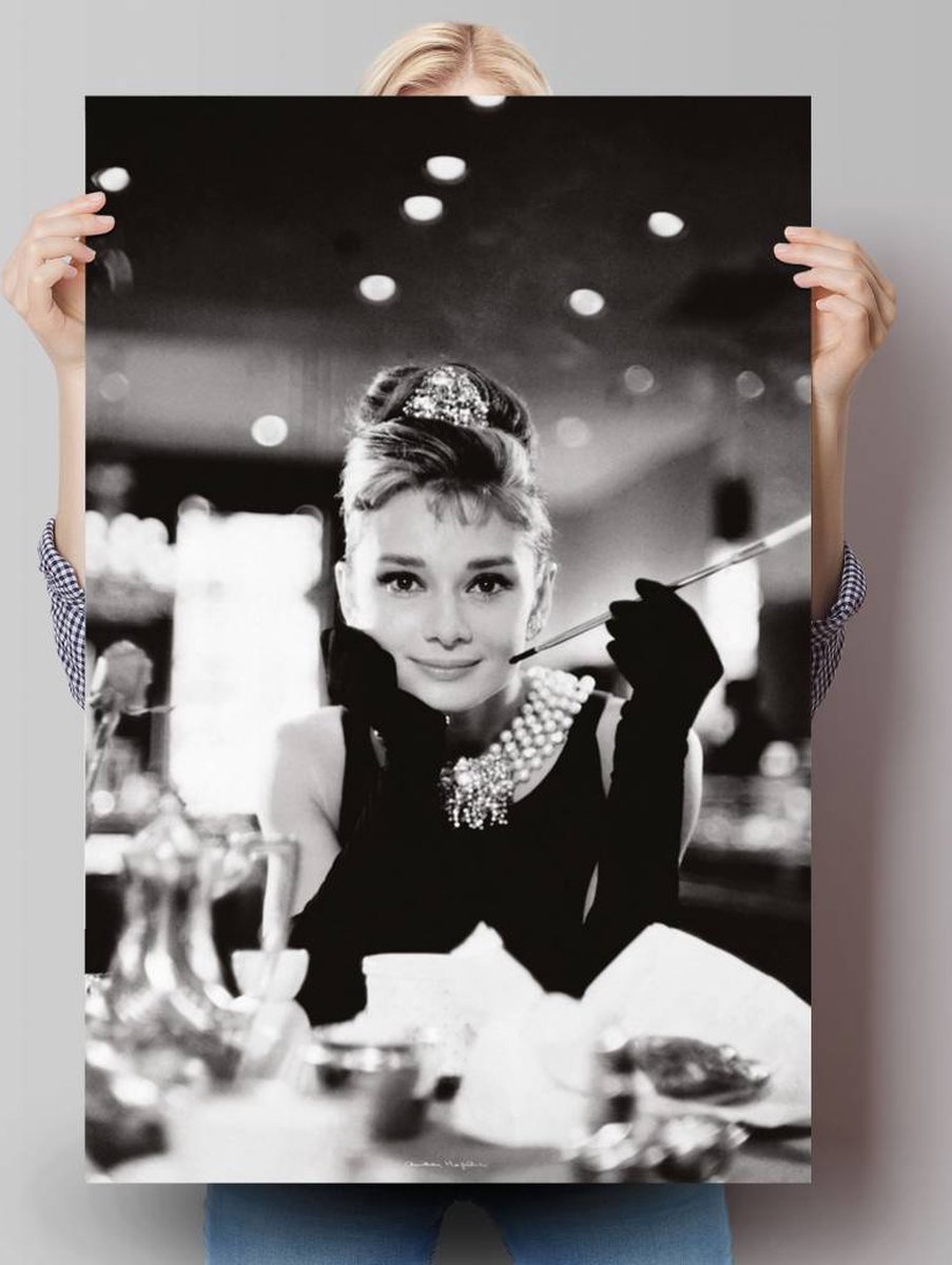 Audrey Hepburn - breakfast at tiffany's  - Poster 61 x 91.5 cm