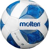 Molten Voetbal F5v3700 Latex/polyurethaan Wit/blauw Maat 5