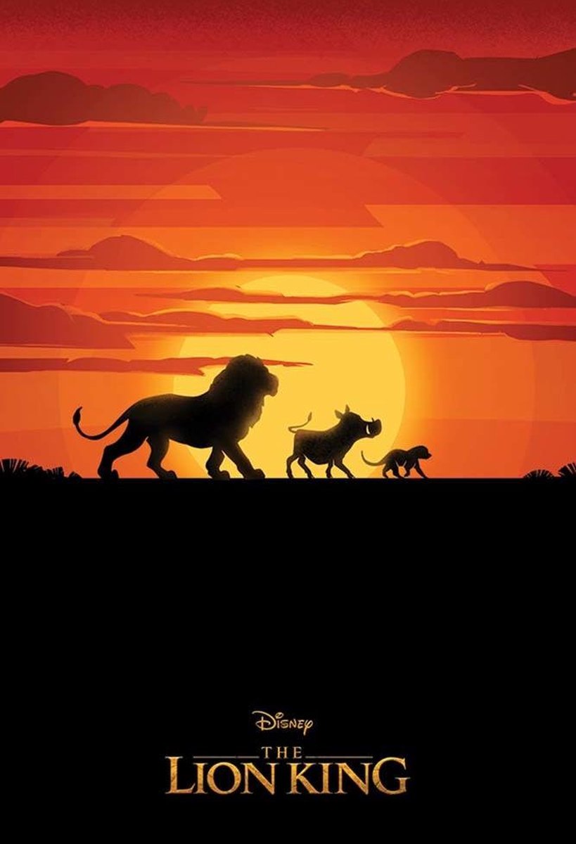 Nieuw maanjaar leerling bloed Poster The Lion King | bol.com