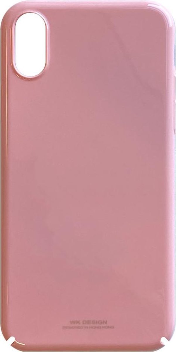WK Design - Hardcase hoesje geschikt voor iPhone X / iPhone XS - Roze