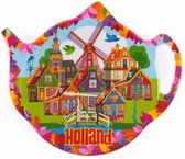 Theezakjeshouder Village Holland - Souvenir