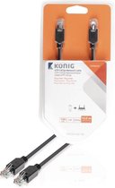 König KNC85100E100 Utp Cat5e Netwerkkabel Rj45 Male - Male 10,0 M Grijs