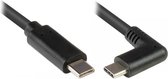 Alcasa GC-M0260 USB-kabel 0,5 m USB 3.2 Gen 1 (3.1 Gen 1) USB C USB A Zwart