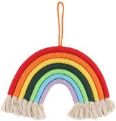 Something Different Muurdecoratie Hanging String Rainbow Multicolours