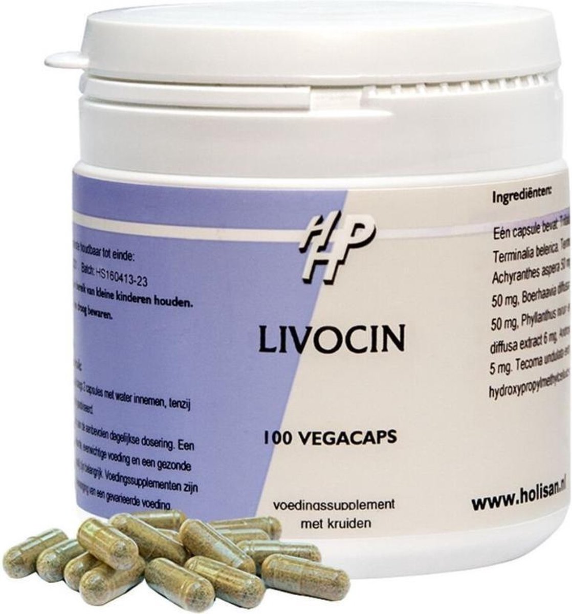 Goedkoopste Holisan Livocin - 100 cap