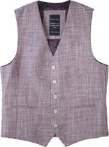 Carter & Davis Lange mouw Gilets - 2649-2433 Gilet Rood (Maat: 48)