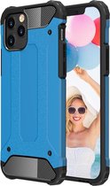 iPhone 12 mini Armor Hybrid Hoesje - Blauw