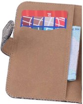 Lace Bookstyle Wallet Case Hoesjes voor Galaxy Note 3 Neo N7505 Zwart
