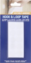 BLOKSTORE - Klittenband rondjes WIT - Zelfklevend dus direct op te plakken 20 x Ø 20 mm
