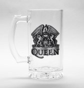 GB Eye Limited GLF0022 Queen Crest Drinking Glass Stein - Multi Color