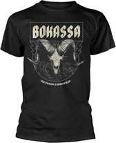 Bokassa Heren Tshirt -XL- Narcissism Zwart