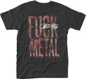 Cane Hill Heren Tshirt -L- Fuck Metal Zwart