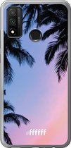 Huawei P Smart (2020) Hoesje Transparant TPU Case - Sunset Palms #ffffff