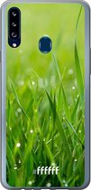 Samsung Galaxy A20s Hoesje Transparant TPU Case - Morning Dew #ffffff