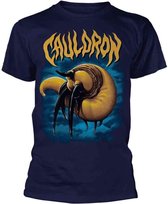 Cauldron Heren Tshirt -M- New Gods Blauw