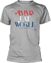 Jimmy Eat World Heren Tshirt -L- Swoop Grijs