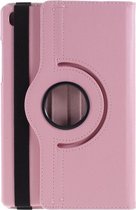360 Rotating Book Case - Geschikt voor Samsung Galaxy Tab A7 (2020) Hoesje - Pink