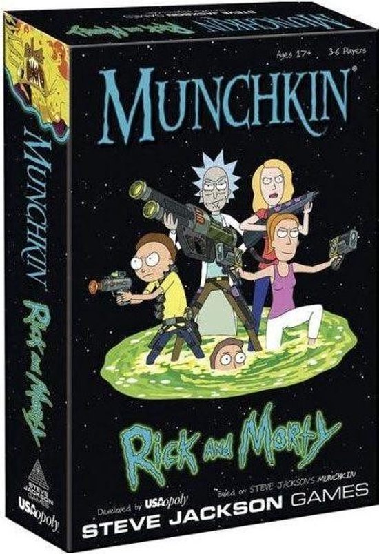 Afbeelding van het spel USAopoly Munchkin Rick and Morty