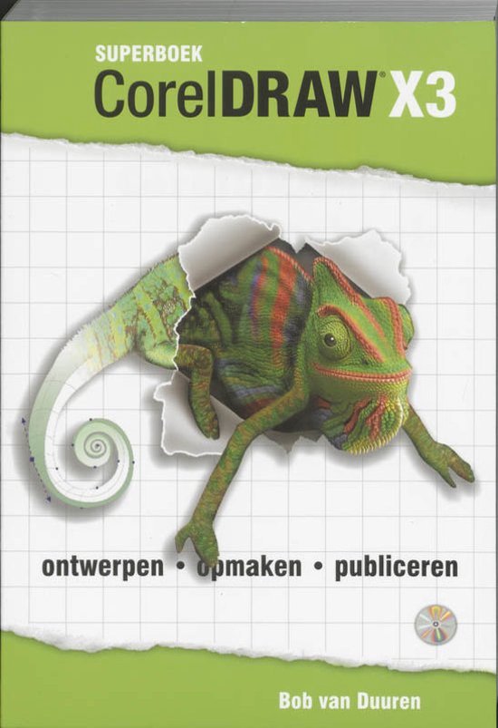 Cover van het boek 'CorelDRAW X3 Superboek + CD-ROM' van B. van Duuren