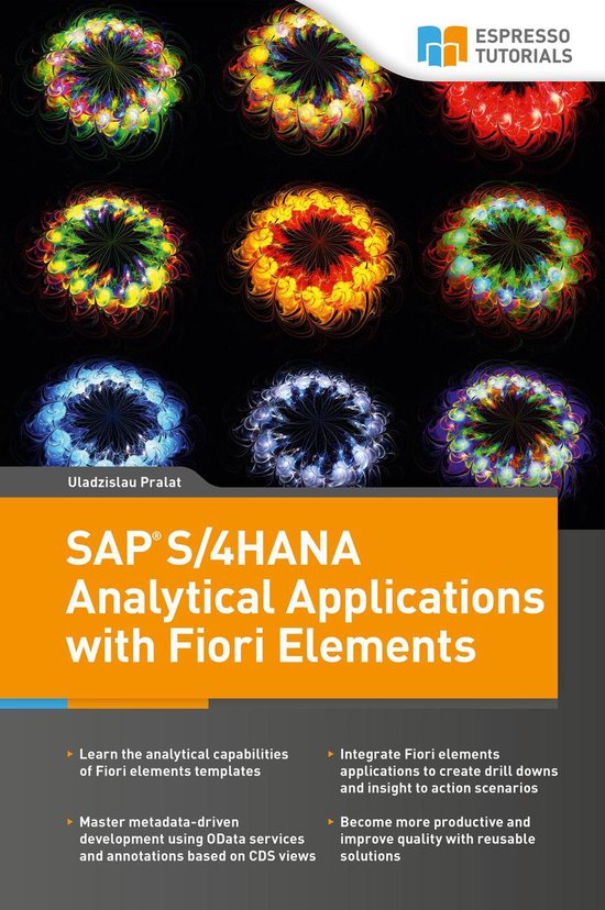 SAP S/4HANA Analytical Applications with Fiori Elements - cover