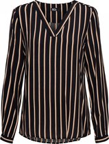EBRU TOP STRIPE (M.BLACK)