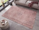 Vintage vloerkleed Ida - roze 200x290 cm