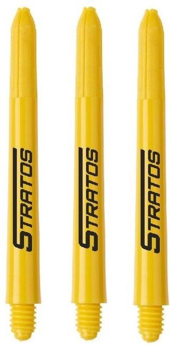 Winmau Dart Shafts Nylon Signature - Geel - Short - (1 Set) van Winmau — afbeelding 2
