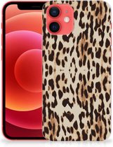 TPU Silicone Hoesje iPhone 12 Mini Telefoonhoesje Leopard