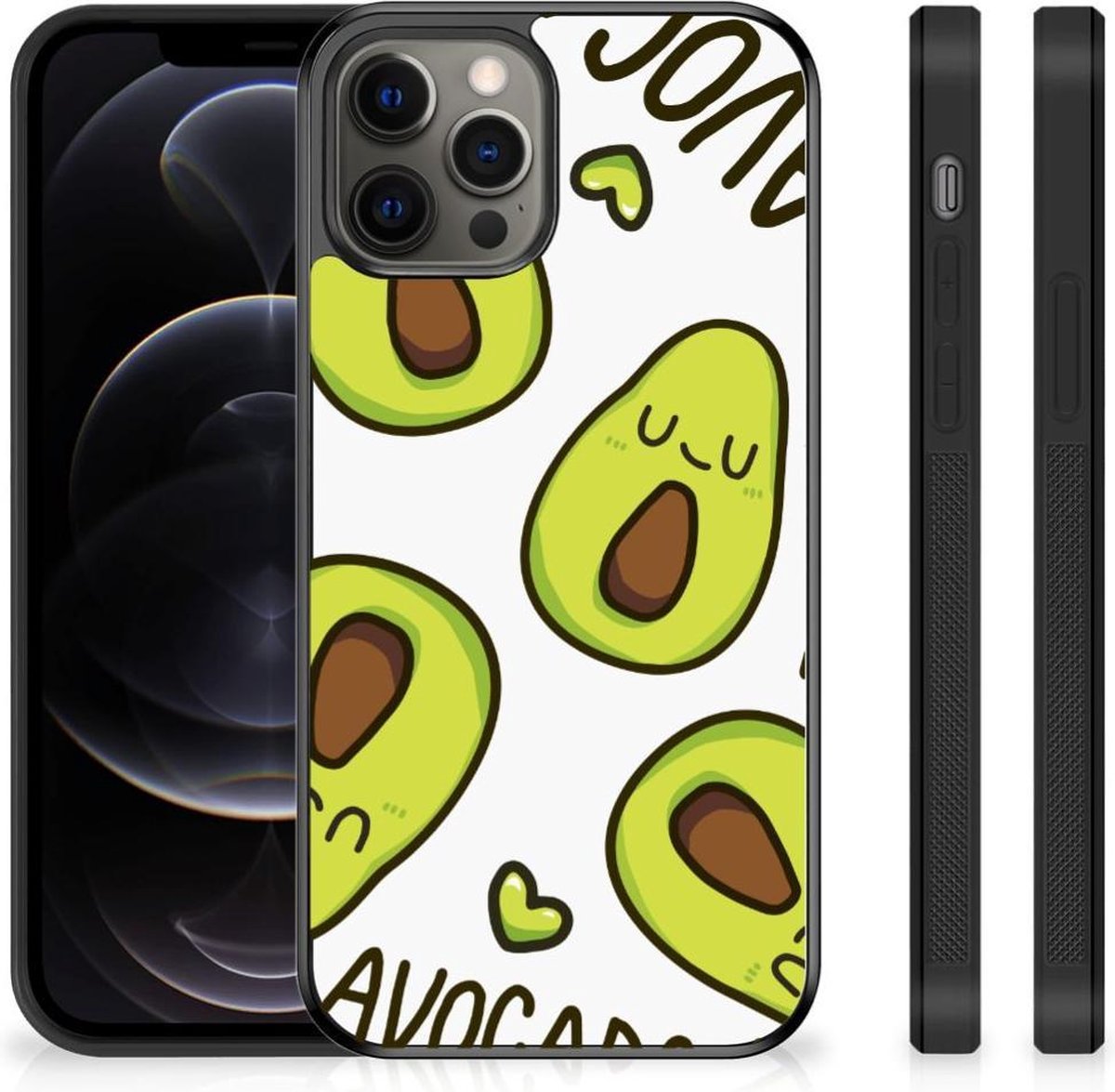 iPhone 12 Pro Max Bumper Hoesje Avocado Singing