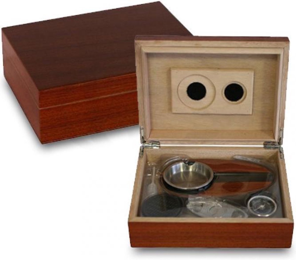 Bookwill Humidor Giftset Madera Rose Wood