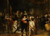 Poster Nachtwacht - Rembrandt - Large 50x70 - Kunst - Rijksmuseum - Gouden Eeuw - Hollandse Meester