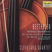 Beethoven: String Quartets Opp 18 & 59 / Cleveland Quartet
