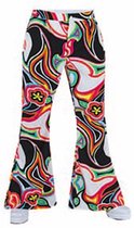 Magic Design Hippiebroek Heren Polyester Multicolor Maat L