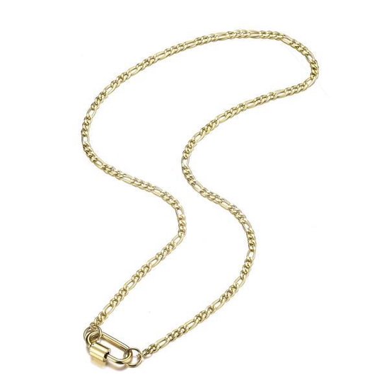 Gouden ketting dames | dames | Stainless steel sieraden | | bol.com