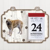 Scheurkalender 2022 Hond: Spaanse Mastiff