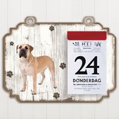 Scheurkalender 2023 Hond: Boerboel