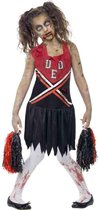 "Verkleedkostuum zombie cheerleader voor meisjes Halloween pak - Kinderkostuums - 122/134"