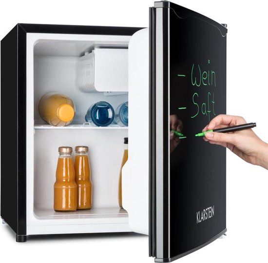 Klarstein Spitzbergen Uni koelkast met vriesvak - beschrijfbare  koelkastdeur - Incl.... | bol.com