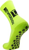 Tapedesign Allround Classic Gripsokken - Fluogeel | Maat: 37-48